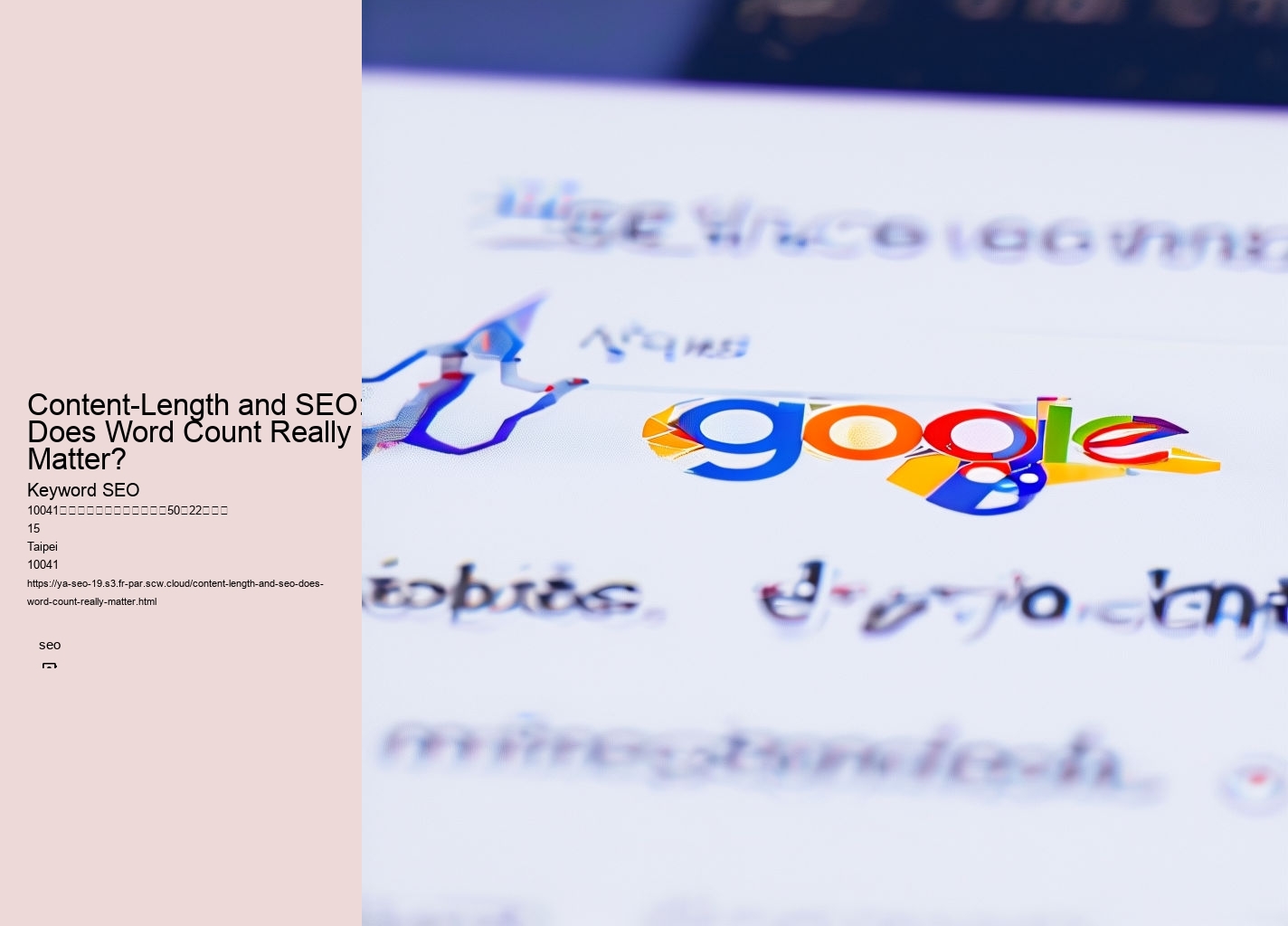 Content-Length and SEO: Does Word Count Really Matter?